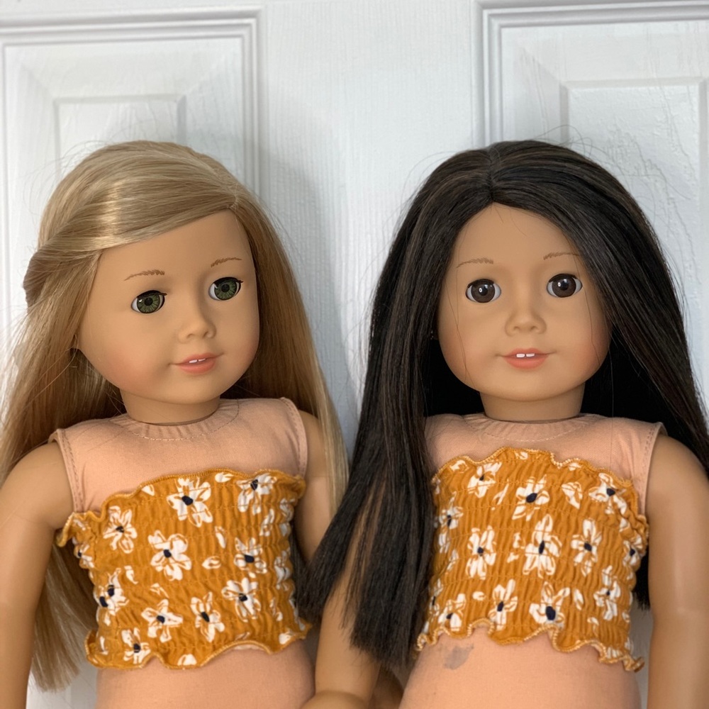 Floral Doll Tube Top